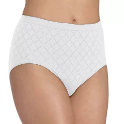 Bali® Comfort Revolution Seamless Microfiber Brief 803J -Bali Underwear Discount Store 1035464 Diamond White