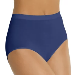 Bali® Comfort Revolution Seamless Microfiber Brief 803J -Bali Underwear Discount Store 1035464 In The Navy