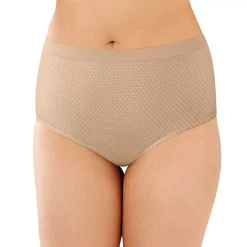 Bali® Comfort Revolution Seamless Microfiber Brief 803J -Bali Underwear Discount Store 1035464 Nude Dot