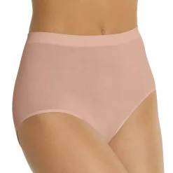 Bali® Comfort Revolution Seamless Microfiber Brief 803J -Bali Underwear Discount Store 1035464 Rose