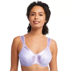 Bali® Satin Tracings Full-Figure Minimizer Bra 3562 -Bali Underwear Discount Store 1730105 Misty Lilac