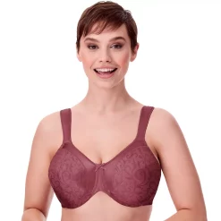 Bali® Satin Tracings Full-Figure Minimizer Bra 3562