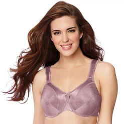 Bali® Satin Tracings Full-Figure Minimizer Bra 3562 -Bali Underwear Discount Store 1730105 Studio Pink