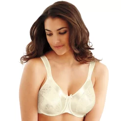 Bali® Satin Tracings Full-Figure Minimizer Bra 3562 -Bali Underwear Discount Store 1730105 Vanilla