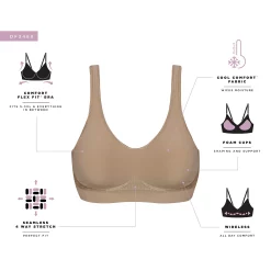 Bali® Comfort Revolution® ComfortFlex Fit® Shaping Wireless Bra 3488 -Bali Underwear Discount Store 1730721 ALT98