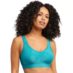 Bali® Comfort Revolution® ComfortFlex Fit® Shaping Wireless Bra 3488 -Bali Underwear Discount Store 1730721 Isle Green Tropical