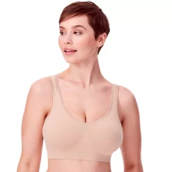 Bali® Comfort Revolution® ComfortFlex Fit® Shaping Wireless Bra 3488 -Bali Underwear Discount Store 1730721 Nude Heather