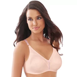 Bali® Double Support Comfort-U Wireless Full-Figure Bra 3820 -Bali Underwear Discount Store 1731667 Blush Pink