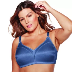 Bali® Double Support Comfort-U Wireless Full-Figure Bra 3820 -Bali Underwear Discount Store 1731667 Classic Chambray Blue