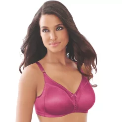 Bali® Double Support Comfort-U Wireless Full-Figure Bra 3820 -Bali Underwear Discount Store 1731667 Deep Cerise