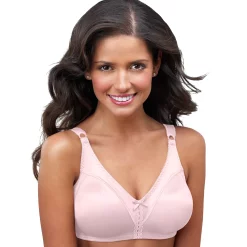 Bali® Double Support Comfort-U Wireless Full-Figure Bra 3820 -Bali Underwear Discount Store 1731667 Silken Pink
