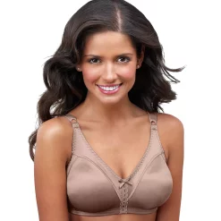 Bali® Double Support Comfort-U Wireless Full-Figure Bra 3820 -Bali Underwear Discount Store 1731667 Warm Steel