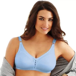 Bali® Double Support Comfort-U Wireless Full-Figure Bra 3820 -Bali Underwear Discount Store 1731667 Zen Blue