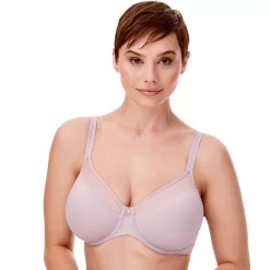 Bali® One Smooth U Ultra Light Convertible Full-Coverage Bra 3439 -Bali Underwear Discount Store 2083194 Crystal Gray