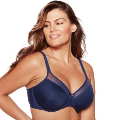 Bali® One Smooth U Ultra Light Convertible Full-Coverage Bra 3439 -Bali Underwear Discount Store 2083194 In The Navy 2