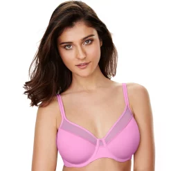 Bali® One Smooth U Ultra Light Convertible Full-Coverage Bra 3439 -Bali Underwear Discount Store 2083194 Soft Berry Pink
