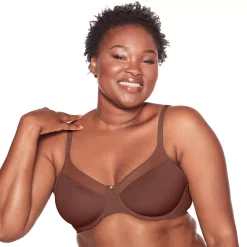 Bali® One Smooth U Ultra Light Convertible Full-Coverage Bra 3439 -Bali Underwear Discount Store 2083194 Warm Cocoa Brown