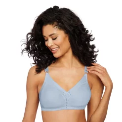 Bali® Double Support Comfort-U Back Full-Figure Bra 3036 -Bali Underwear Discount Store 2086497 Blue Flight