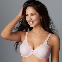 Bali® Full-Figure Bra Passion for Comfort Bra 3383 -Bali Underwear Discount Store 222277 Hush Pink Floral