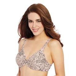 Bali® Full-Figure Bra Passion for Comfort Bra 3383 -Bali Underwear Discount Store 222277 Sand Shell Animal Prnt