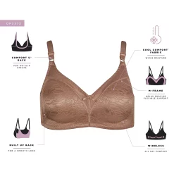 Bali® Double Support Spa-Closure Comfort-U Wireless Full-Figure Bra 3372 -Bali Underwear Discount Store 233769 ALT98