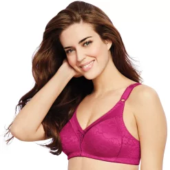 Bali® Double Support Spa-Closure Comfort-U Wireless Full-Figure Bra 3372 -Bali Underwear Discount Store 233769 Fresh Berry