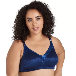 Bali® Double Support Spa-Closure Comfort-U Wireless Full-Figure Bra 3372 -Bali Underwear Discount Store 233769 In The Navy