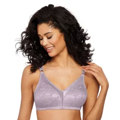 Bali® Double Support Spa-Closure Comfort-U Wireless Full-Figure Bra 3372 -Bali Underwear Discount Store 233769 Purple Mauve