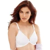 Bali® Comfort Revolution Full-Figure Front-Closure Bra 3P66 -Bali Underwear Discount Store 2374331 White