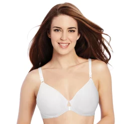 Bali® Comfort Revolution Full-Figure Front-Closure Bra 3P66 -Bali Underwear Discount Store 2374331 White Tailored