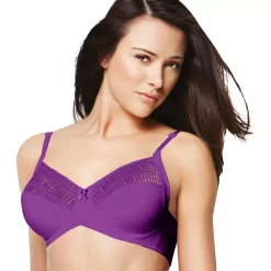 Lilyette® by Bali® Enchantment Full-Figure Minimizer Bra 434 -Bali Underwear Discount Store 2456813 Berry Bunch