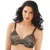 Bali® One Smooth U Smoothing & Concealing Contour Bra 3W11 -Bali Underwear Discount Store 2594799 Black And Nude Lace