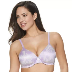 Bali® One Smooth U Smoothing & Concealing Contour Bra 3W11 -Bali Underwear Discount Store 2594799 Morning Orchid