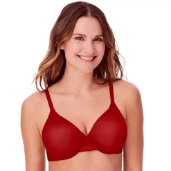 Bali® One Smooth U Smoothing & Concealing Contour Bra 3W11 -Bali Underwear Discount Store 2594799 Vintage Car Red