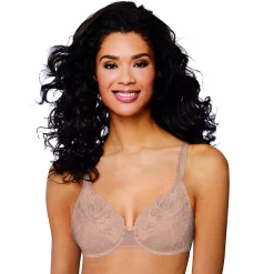 Womens Bali® Lace Desire® Unlined Full Figure Underwire Bra 6543 -Bali Underwear Discount Store 2595151 Evening Blush