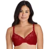 Womens Bali® Lace Desire® Unlined Full Figure Underwire Bra 6543 -Bali Underwear Discount Store 2595151 Vintage Car Red