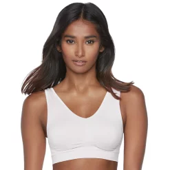 Bali® One Smooth U Seamless Bralette DFBRAL -Bali Underwear Discount Store 3358049 White
