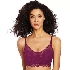 Bali® Lace Desire Convertible Wireless Bra DF6591 -Bali Underwear Discount Store 3358103 Galactic Red