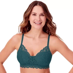 Bali® Lace Desire Convertible Wireless Bra DF6591 -Bali Underwear Discount Store 3358103 Juniper Blue