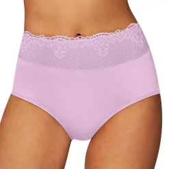 Women's Bali® Passion For Comfort Brief Panty DFPC61 -Bali Underwear Discount Store 3599892 Pink Reverie