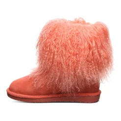 Bearpaw Boo Women's Curly Lamb Boots -Bali Underwear Discount Store 3836294 ALT2