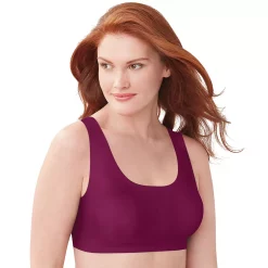 Bali® Comfort Revolution® Easylite® Seamless Wireless Bra DF3491 -Bali Underwear Discount Store 4156039 Galactic Red