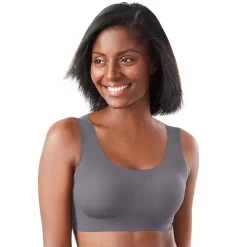 Bali® Comfort Revolution® Easylite® Seamless Wireless Bra DF3491 -Bali Underwear Discount Store 4156039 Granite Blue Gray