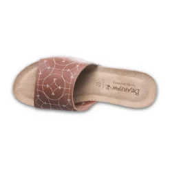 Bearpaw Evian Women's Wedge Slide Sandals -Bali Underwear Discount Store 4301333 ALT3