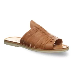 Bearpaw Rosa Women's Leather Slide Sandals -Bali Underwear Discount Store 4991278 Luggage
