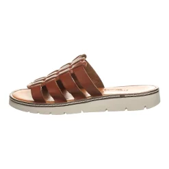 Bearpaw Vanessa Women's Leather Slide Sandals -Bali Underwear Discount Store 5089317 ALT2