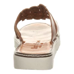 Bearpaw Vanessa Women's Leather Slide Sandals -Bali Underwear Discount Store 5089317 ALT5