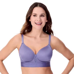 Bali® One Smooth U Bounce Control Underwire Bra DF3456 -Bali Underwear Discount Store 5153008 Chateau Blue