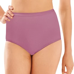 Bali® Full-Cut-Fit Brief 2324 -Bali Underwear Discount Store 524274 Greenhouse Lavender