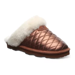Bearpaw Effie Women's Faux-Fur Scuff Slippers -Bali Underwear Discount Store 5269918 Bronze